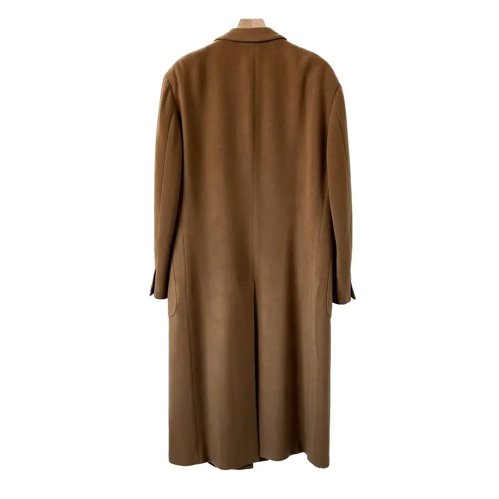 VALENTINO Vintage 1980's Wool Maxi Coat Size IT40 - Picture 11 of 16